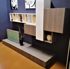 Parete attrezzata Time della firma Alpe con uno sconto esclusivo