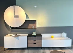 Parete attrezzata Time unit _ ti 101 Tomasella in stile design a prezzo ribassato