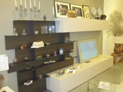 Parete attrezzata Tomasella in laccato opaco Atlante in Offerta Outlet