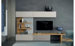 Parete attrezzata Tomasella modello Atlante SKT25 scontata del 30%