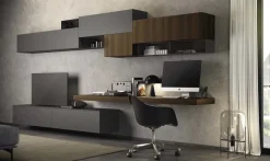 Parete attrezzata Vitality luce c14 Colombini casa in stile design a prezzo scontato