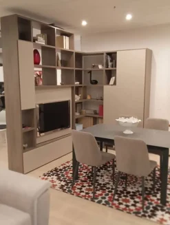 Parete attrezzata Vitality luce della marca Colombini casa con un ribasso esclusivo