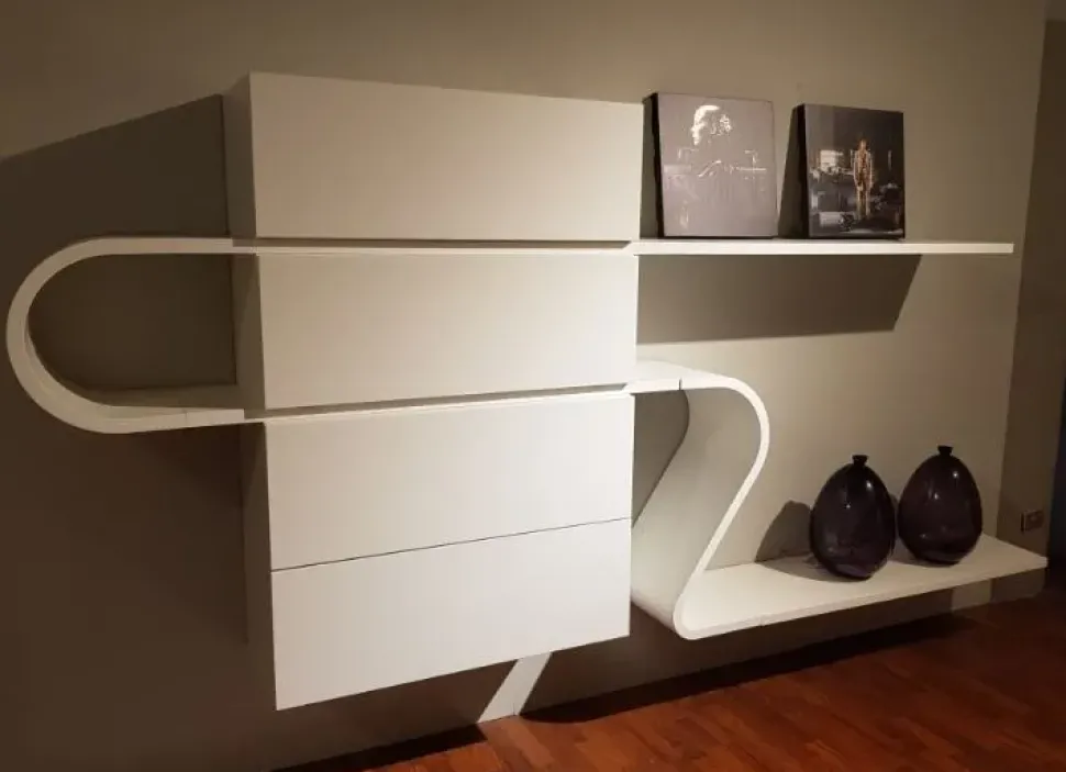 Parete attrezzata Wave della firma Novamobili con uno sconto esclusivo