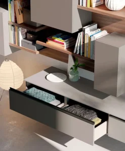 Parete attrezzata Yad 2 di Orme in OFFERTA OUTLET