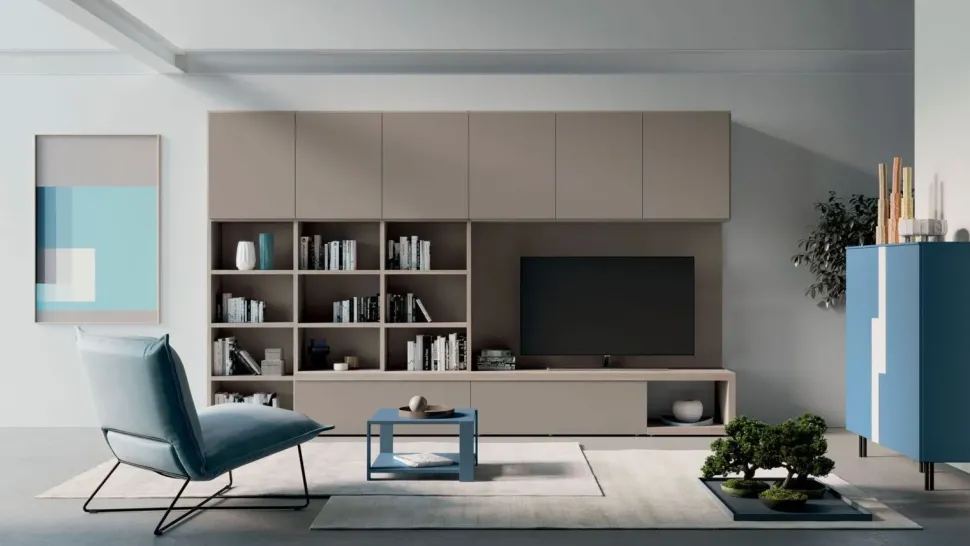 Parete attrezzata Yad 23 di Orme in OFFERTA OUTLET