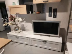 Parete attrezzata York Stosa in stile classico a prezzo scontato