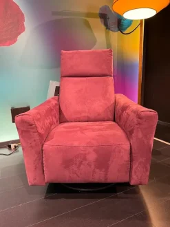 Poltrona Blues con movimento relax a marchio Egoitaliano con uno sconto imperdibile