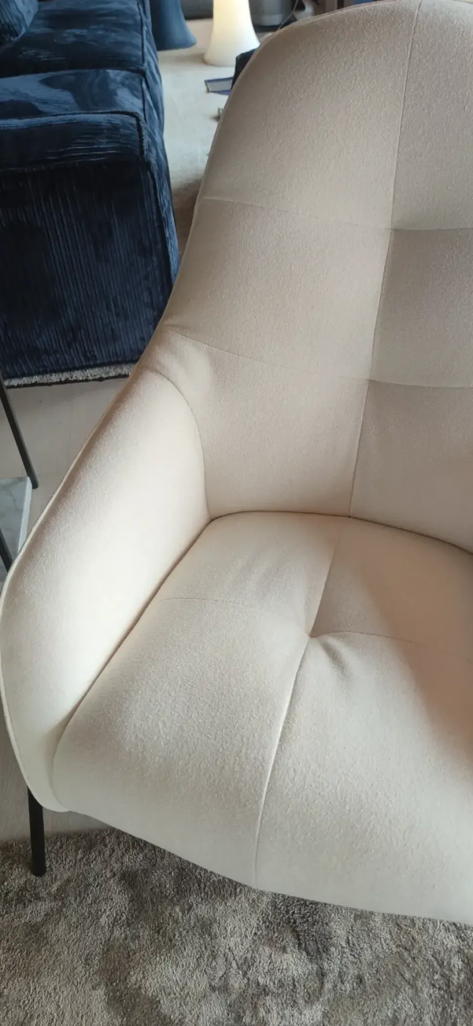 Poltrona con seduta fissa Ariel Max divani a prezzo Outlet