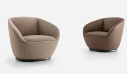 Poltrona con seduta fissa Naan Pianca a prezzo scontato