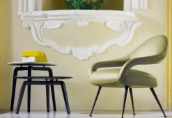 Poltrona con seduta fissa Letizia Poltrona frau a prezzo Outlet