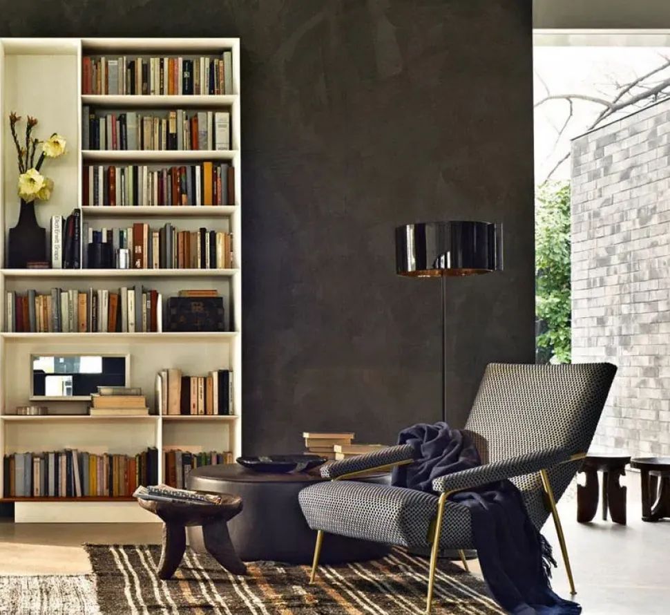 Poltrona con seduta fissa D.153.1 Molteni & c in Offerta Outlet