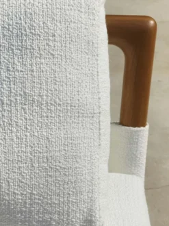 Poltrona con seduta fissa Gaudì Flou a prezzo Outlet