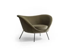 Poltrona con seduta fissa D.154.2 gio ponti Molteni & c in Offerta Outlet