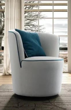 Poltrona Dafne Collezione esclusiva in Tessuto SCONTATA