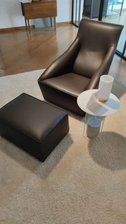 Poltrona Doda Molteni & c in Pelle SCONTATA