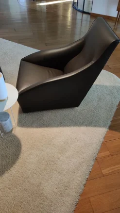 Poltrona Doda Molteni & c in Pelle SCONTATA