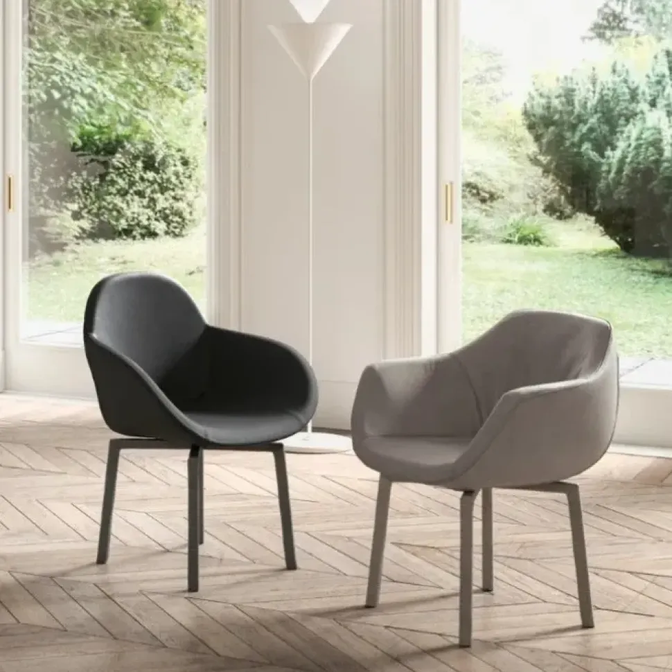 Poltrona in Ecopelle Ten Ozzio a prezzo Outlet