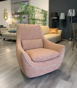 Poltrona in Microfibra Ula Egoitaliano a prezzo scontato