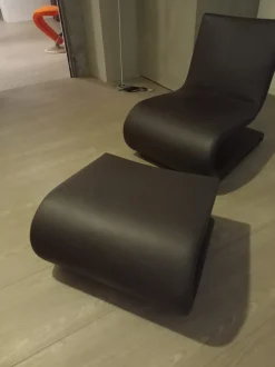 Poltrona in Pelle Snake poliform Poliform in Offerta Outlet