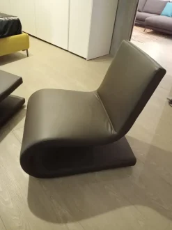 Poltrona in Pelle Snake poliform Poliform in Offerta Outlet