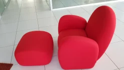 Poltrona in stile design Torino Diva design in Offerta Outlet