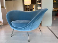 Poltrona in stile design Gio ponti -collezione heritage  Molteni & c in Offerta Outlet