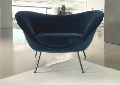 Poltrona in stile design D.154.2 Molteni & c in Offerta Outlet