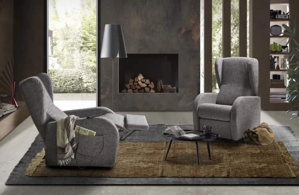 Poltrona in stile moderna Anna Vitarelax in Offerta Outlet