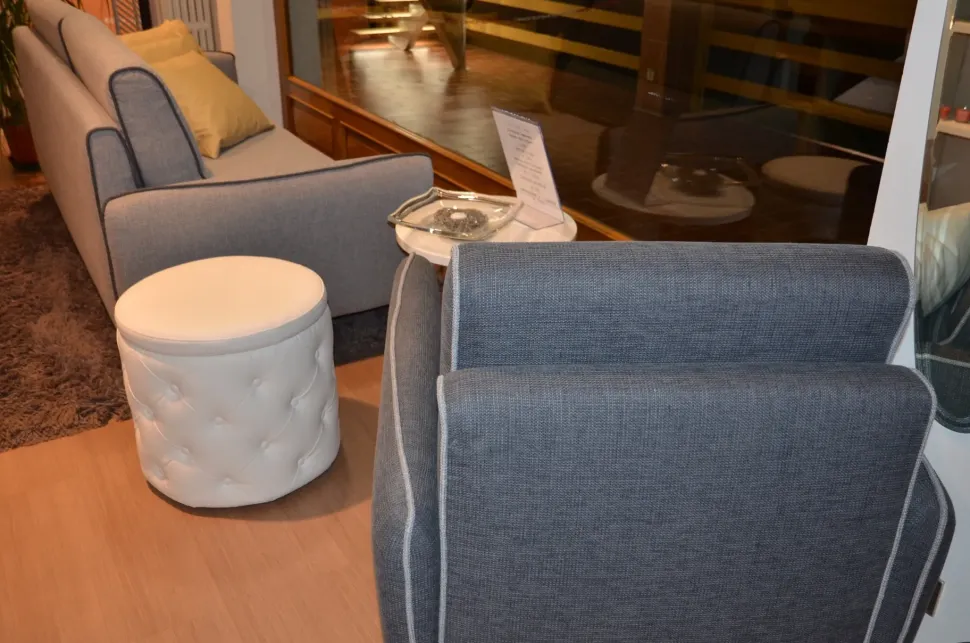 Poltrona in stile moderna Poltrona modello gessy Biel in Offerta Outlet