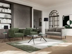 Poltrona in Tessuto Boon Artigianale in Offerta Outlet