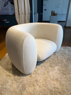 Poltrona in Tessuto Cinnamon Molteni & c in Offerta Outlet