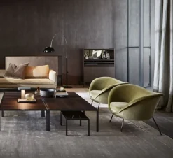 Poltrona in Tessuto D.154.2 Molteni & c in Offerta Outlet