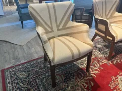 Poltrona in Tessuto Db003549 Dialma brown a prezzo scontato