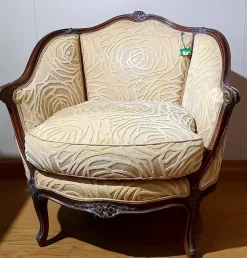 Poltrona in Tessuto Luigi xv Collezione esclusiva in Offerta Outlet