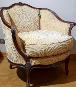 Poltrona in Tessuto Luigi xv Collezione esclusiva in Offerta Outlet