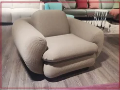 Poltrona in Tessuto Poltrona dienne curvi   Dienne salotti a prezzo Outlet