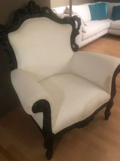 Poltrona in Tessuto Tiffany Cortezari