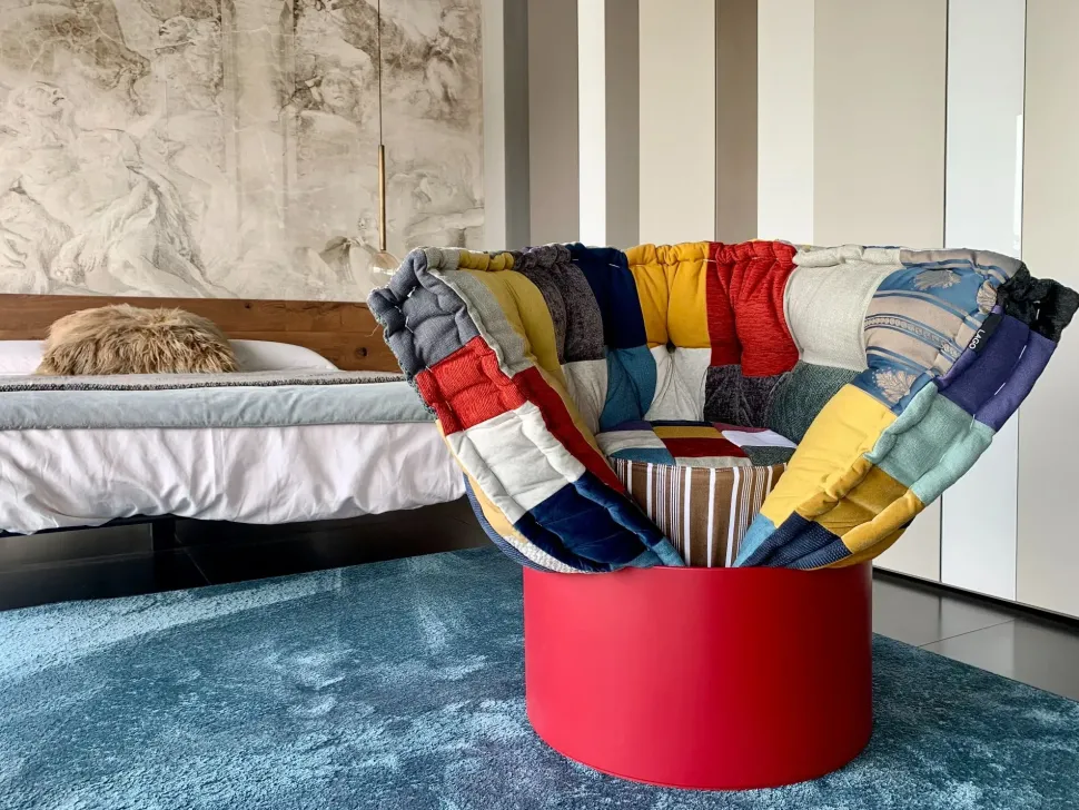 Poltrona letto con seduta estraibile Huggy Lago in Offerta Outlet