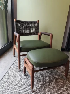 Poltrona Ortigia Flexform in Pelle SCONTATA