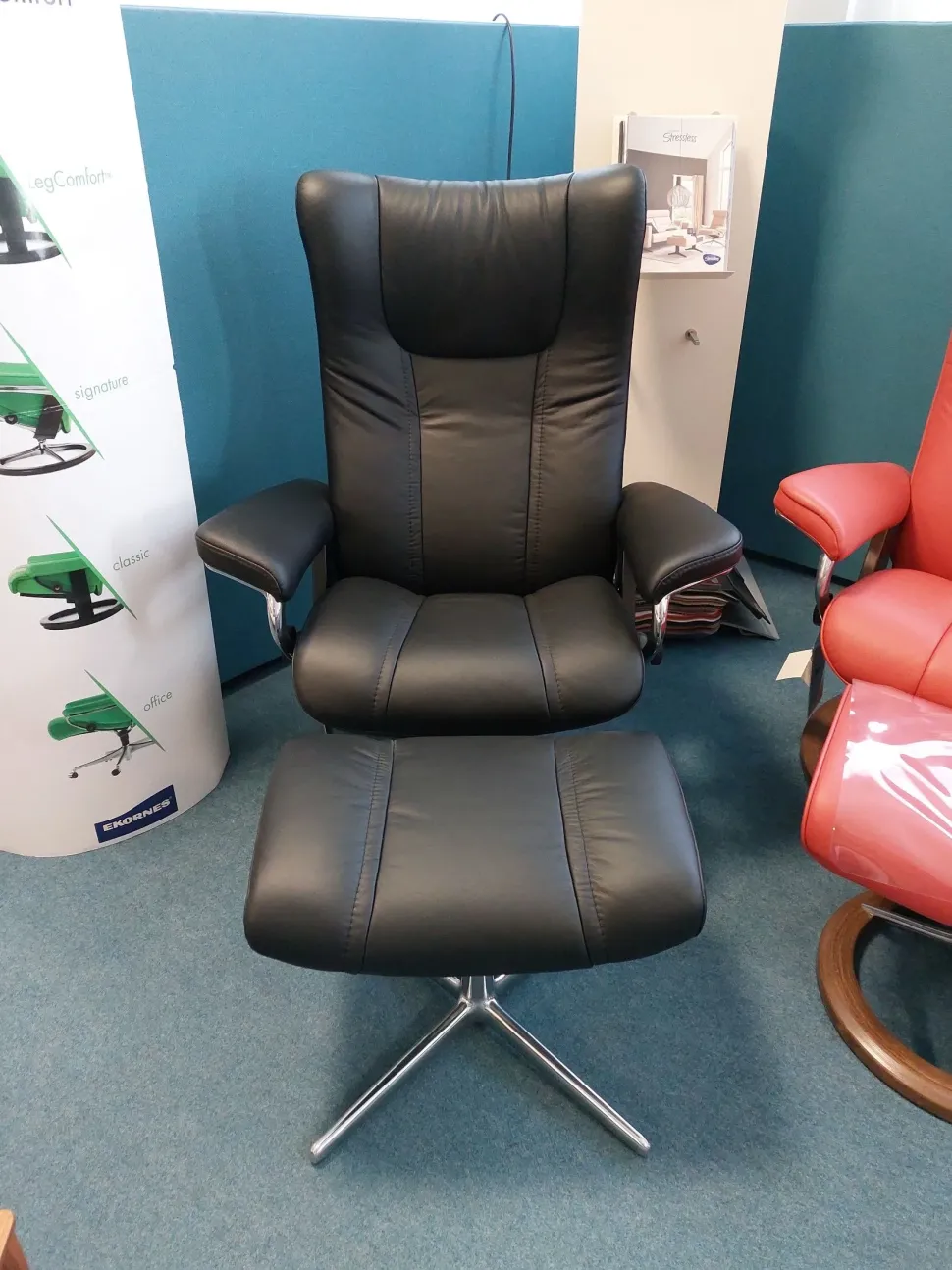 Poltrona relax Con movimento relax Wing Ekornes in Offerta Outlet