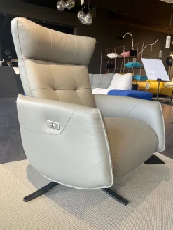 Poltrona relax in Pelle Agon Franco ferri in offerta