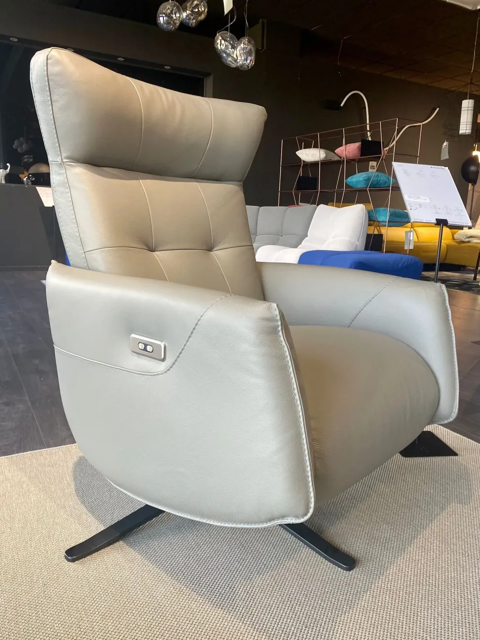 Poltrona relax in Pelle Agon Franco ferri in offerta