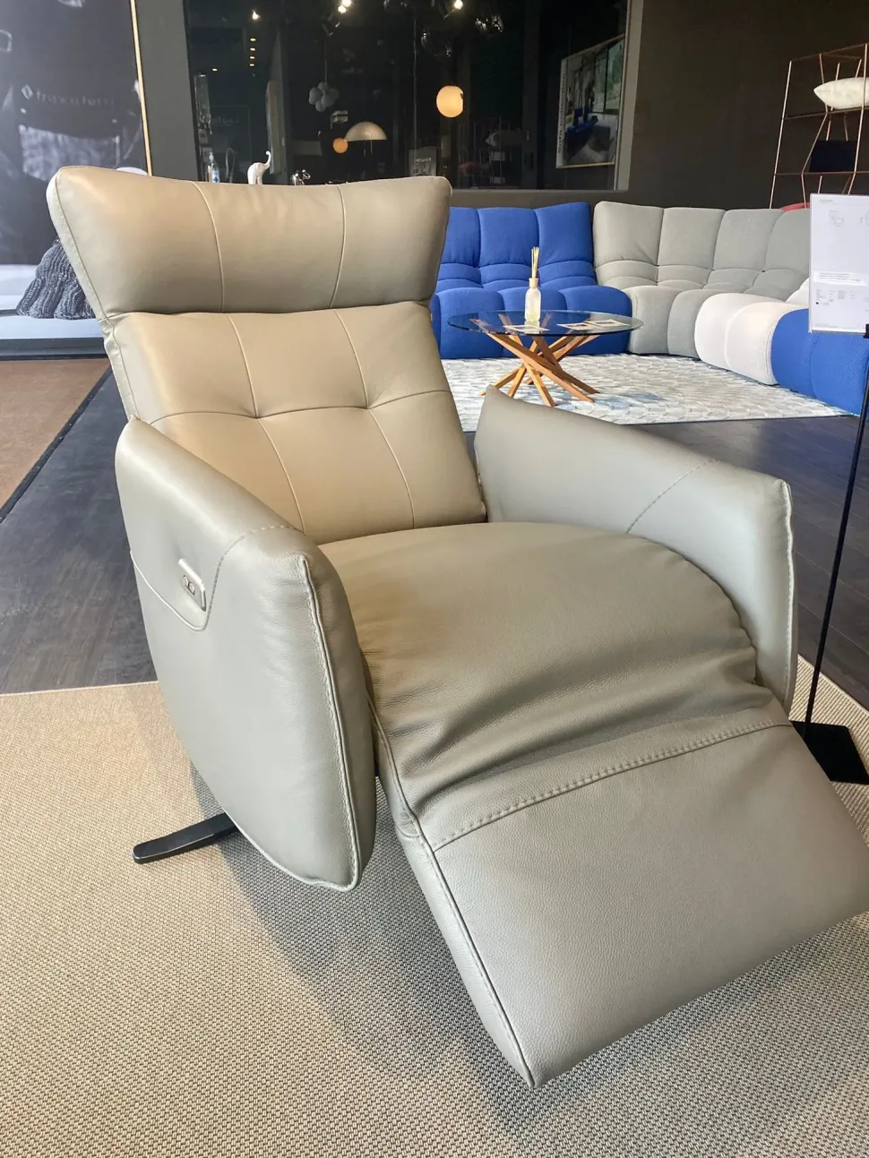 Poltrona relax in Pelle Agon Franco ferri in offerta