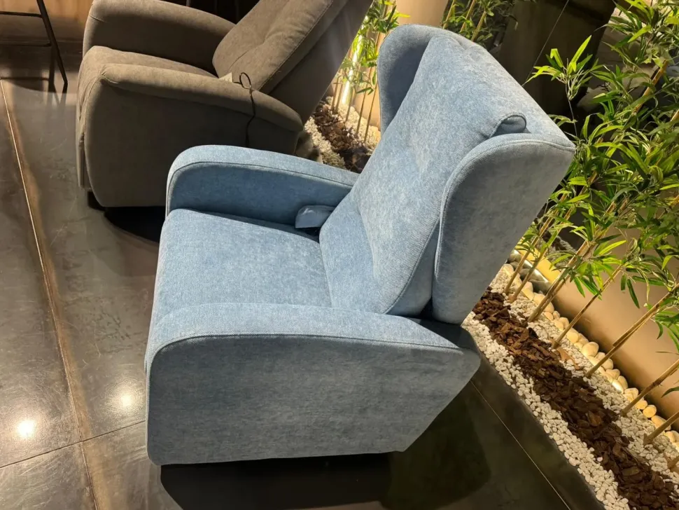 Poltrona relax in Tessuto Valentina Spazio relax scontata