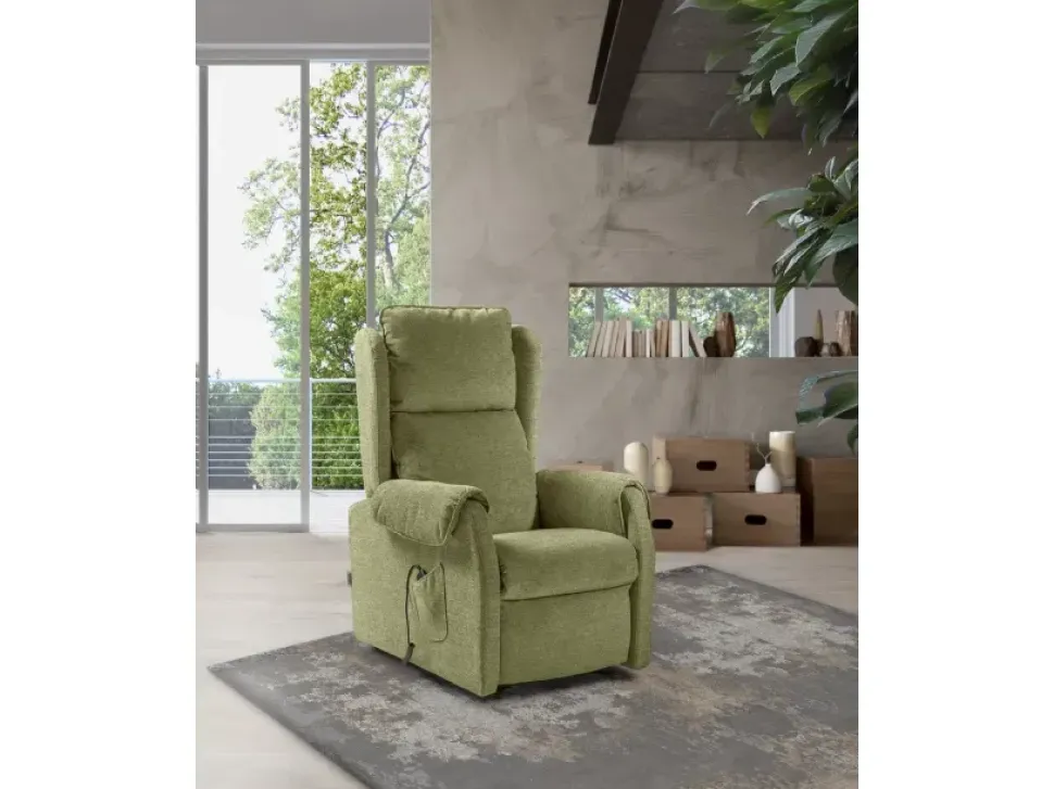 Poltrona relax in Tessuto Frida Il benessere in offerta