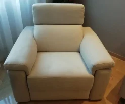 Poltrona relax in Tessuto Roma Biel in offerta