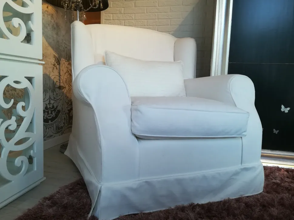 Poltrona Schiuma con movimento relax a marchio Tre ci salotti con uno sconto speciale