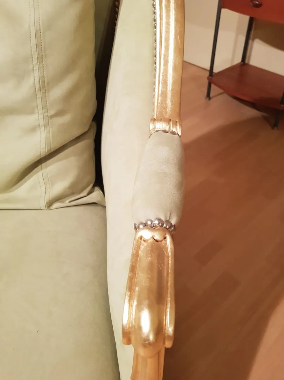 Poltroncina in stile barocco modello Sissi Zilio a prezzo scontato