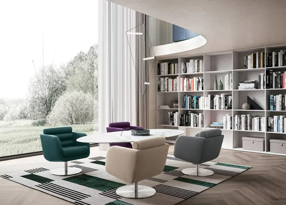 Poltroncina in stile design modello Tubes Felis a prezzo ribassato