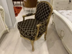 Poltroncina modello Annet Collezione esclusiva in Tessuto in Offerta Outlet